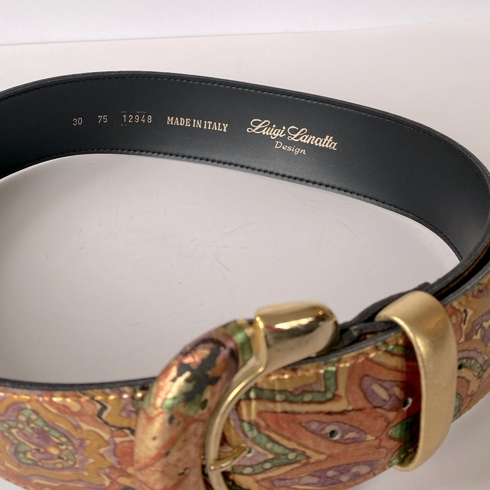 Luigi Lanatta Design Belt Abstract Pattern - image 5